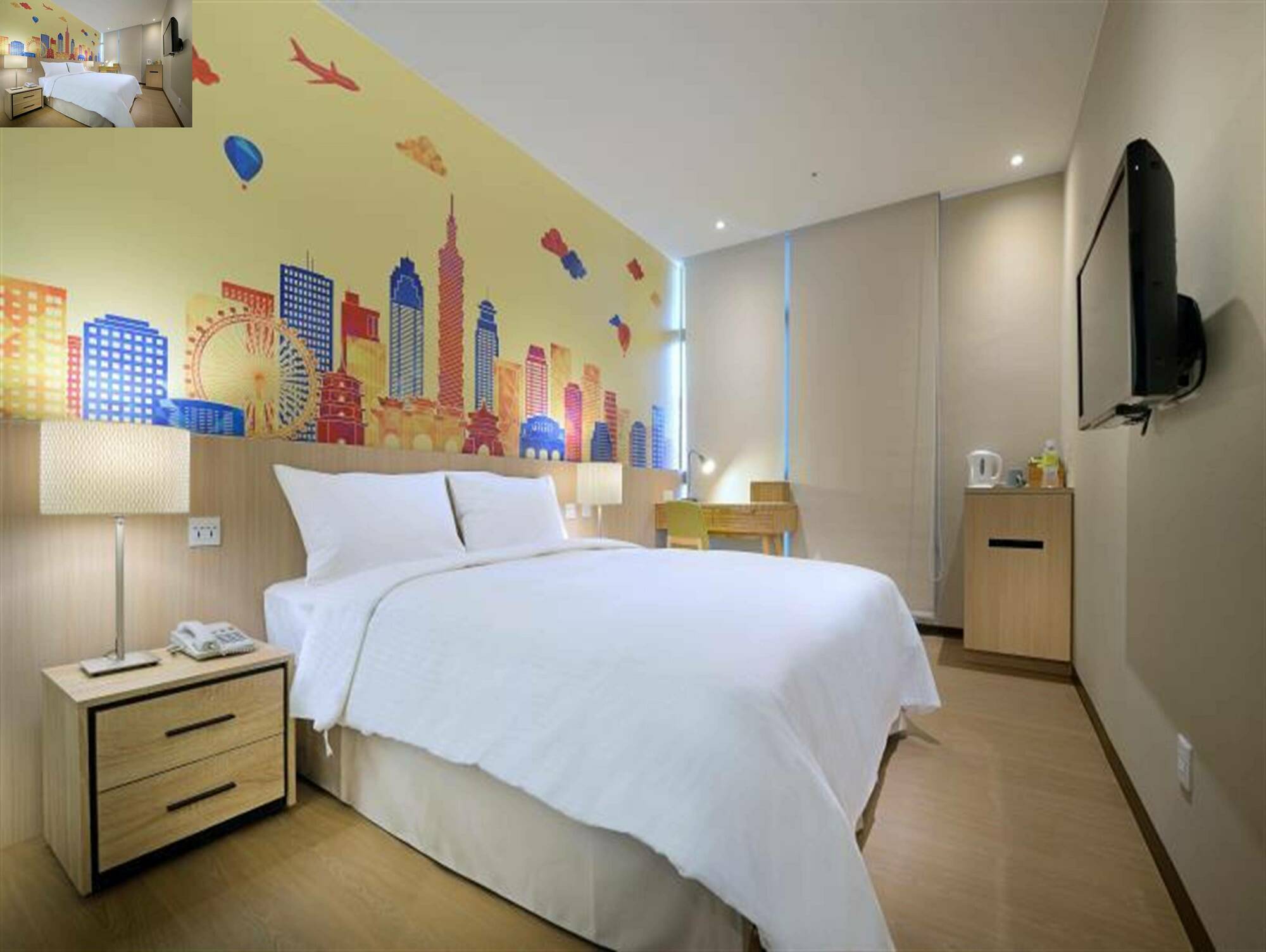 Park City Inn & Hostel Yonghe Exteriör bild